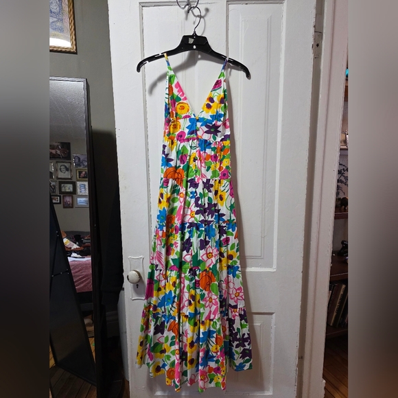 J. Crew Dresses & Skirts - J. Crew Floral Multi-Color Maxi Dress
